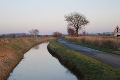 Landern Richtung Bützfleth Bild: Landern Richtung Bützfleth