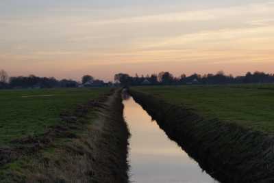 Druckgraben Polder 4 Bild: Druckgraben Polder 4